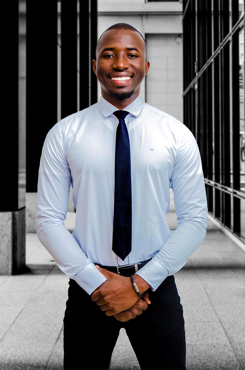 business, man, smile, job, executive